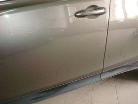 Кузовной ремонт Ремонт и окраска двух дверей TOYOTA RAV 4 в Уфе