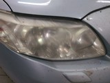 Кузовной ремонт Toyota Corolla Полировка фар в Уфе на станции Леро