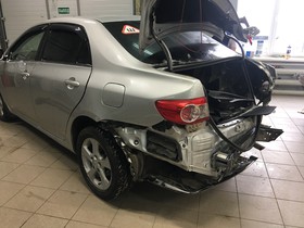 Кузовной ремонт Toyota Corolla в Уфе