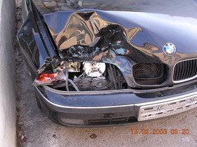 Кузовной ремонт BMW 520 в Уфе