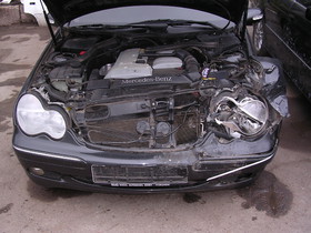 Кузовной ремонт Mercedes Benz 203 в Уфе