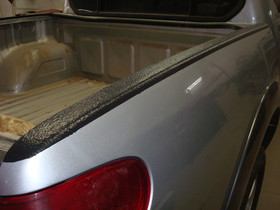 Кузовной ремонт Частичное покрытие кузова пикапа Mitsubishi L200 RAPTOR-ом. в Уфе