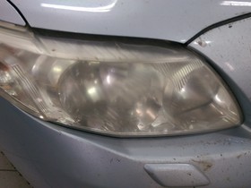 Кузовной ремонт Toyota Corolla Полировка фар в Уфе